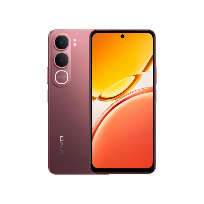  فيفو هاتف Y21D بشريحتين، 6 جيجابايت ذاكرة داخلية، 128 جيجابايت رام، 4G LTE، أحمر