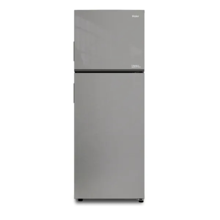 ثلاجة هاير بتقنية الانفرتر، نوفروست، 357 لتر، HRF-380TMSM - فضي