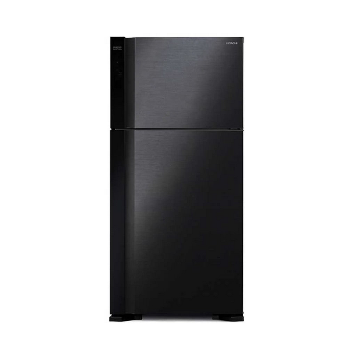 ثلاجة نو فروست هيتاشي، 2 باب، 690 لتر، R-V800PUN7K BBK - اسود