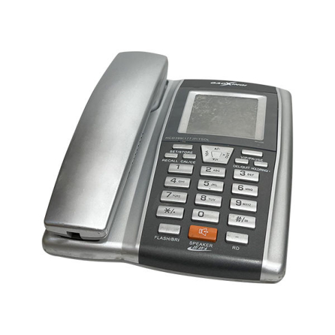 تليفون ارضي جواكسنكي سلكي، HCD399(177)P - فضي ورمادي