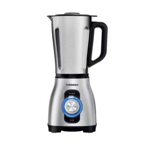 خلاط كهربائي تورنيدو، 1.75 لتر، 800 وات، فضي واسود - BL-800SST