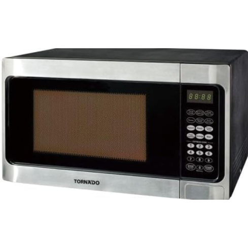 ميكروويف تورنيدو مع شواية، سعة 36 لتر، 1000 وات، TMD-36GE-SS - استانلس