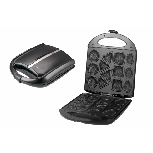 صانع بسكويت سوكاني، 1400 وات، SK-17A - أسود