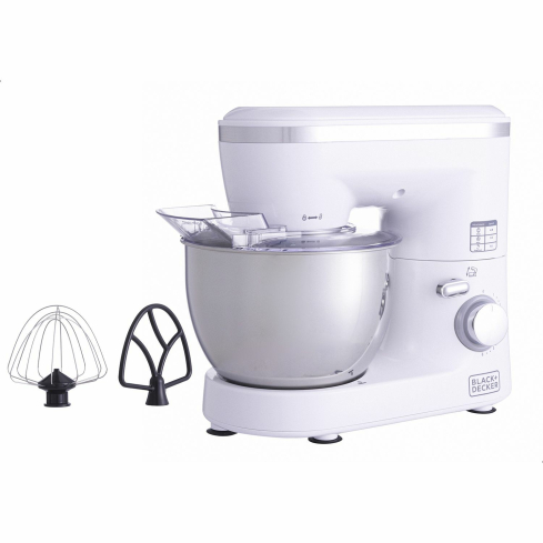 عجان بلاك آند ديكر ستاند، 1000 وات، 4 لتر، SM1000 - أبيض - ضمان دولي