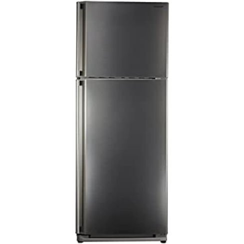 ثلاجة شارب، نو فروست، بابين، سعة 396 لتر، SJ-48C(ST) - استانلس