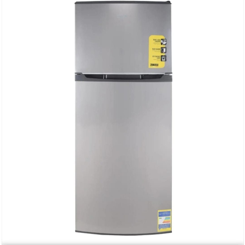 ثلاجة زانوسي نوفروست، 2 باب، سعة 370 لتر - فضي
