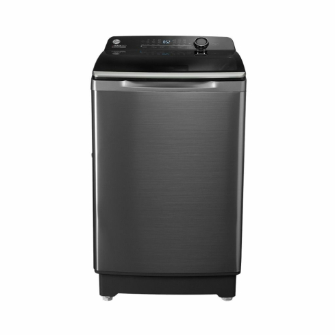 غسالة ملابس هوفر فوق أوتوماتيك 12 كجم بطلمبة سيلفر HWH-TLN12DSL