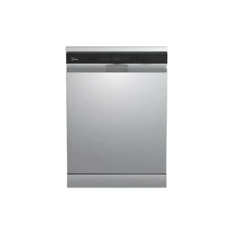 غسالة اطباق ميديا Wi-Fi ديجيتال، 14 فرد، 9 برنامج، ستانلس ستيل - MDWEF1433D(SS)-WI-EG