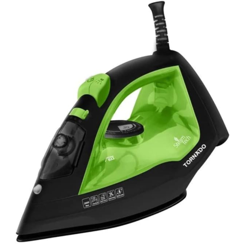 مكواة بخار تورنيدو، 2000 وات، TST-2000C - أخضر/أسود