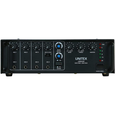 USSA-60EU امبليفاير يونيتكس بلوتوث - أسود