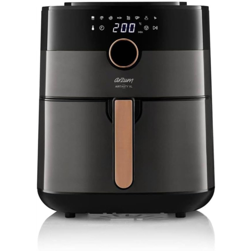 قلاية هوائية ارزوم أوكا، سعة 6 لتر، 1750 وات، AR2074-B - أسود