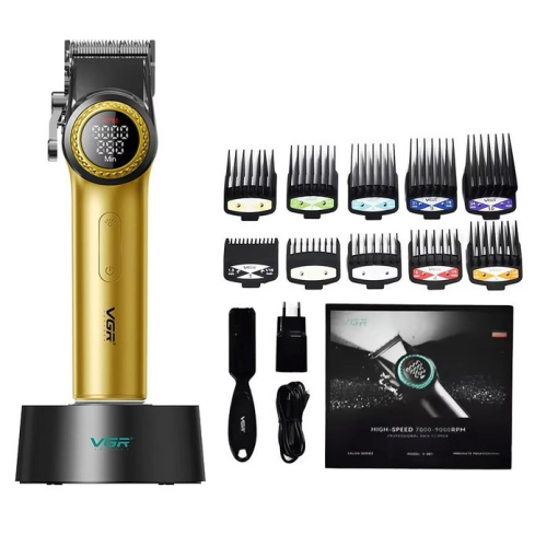 ماكينة حلاقة في جي آر قابلة للشحن، V-001 - ذهبي