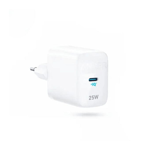 شاحن حائط انكر 312 بمنفذ USB-C، بقوة 25 وات، ابيض - A2642G21