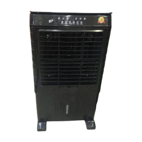 مبرد هواء ميجا ديجيتال مع ريموت، سعة ٨٠ لتر، أسود - ME-AIR-CO