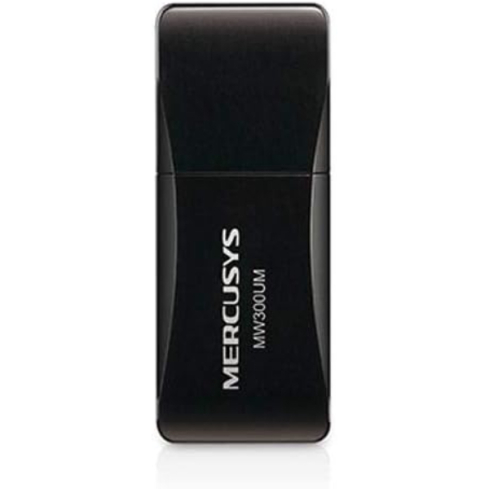 USB لاسلكي ميرسيري 300 ميجا لكل ثانية، MW300UM - أسود