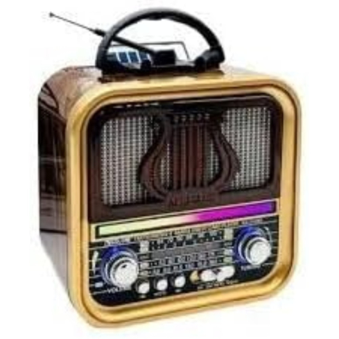 راديو محمول جولون قابل لإعادة الشحن، RX-740 SD - ذهبي