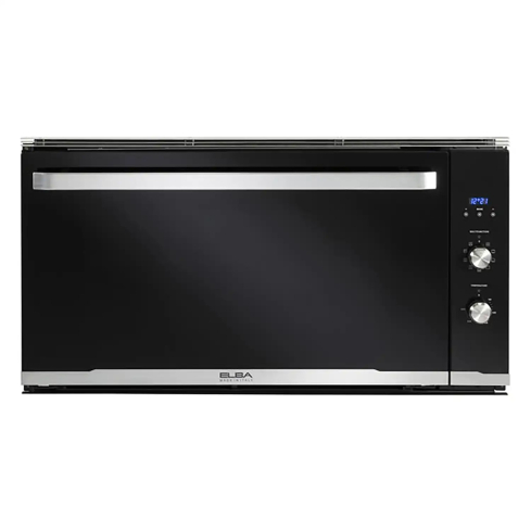 فرن غاز بلت ان بشواية البا Elio، مقاس 90 سم، 83 لتر، اسود - ELIO 910 G