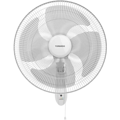 مروحة حائط تورنيدو، 16 بوصة، 4 ريش، TWF-16W - أبيض