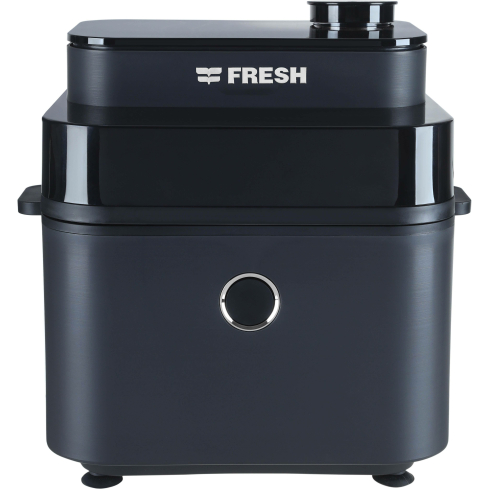 قلاية بدون زيت فريش ديجيتال، 7 لتر، 1500 وات، FAF-D1500GM - أسود