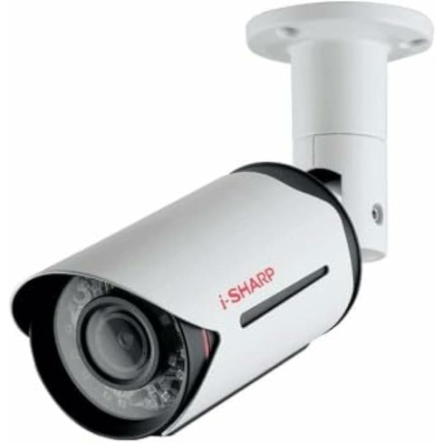 كاميرا مراقبة آي شارب، 2.5 ميجابكسل، 3.6 مم، رؤية ليلية حتى 30 متر، SH-f10-HD2 - أبيض