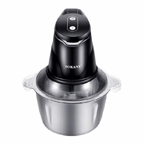 كبة سوكاني، 400 وات، 2 لتر، SK-7020 - أسود فضي