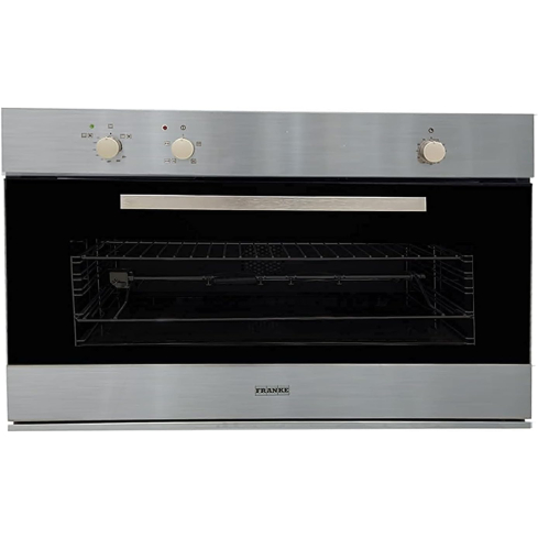 فرن غاز بشواية غاز بلت ان فرانكي، 90 سم، 97 لتر، ستانلس ستيل - FMXO 52 G XS