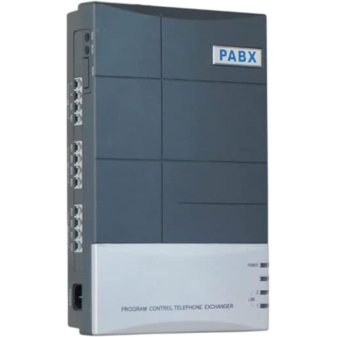 نظام تبادل الهاتف إكسيلتيل مكتبي بابكس، 3 خطوط خارجية، 8 خطوط داخلية، اسود وابيض - CS+308