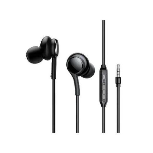 JOYROOM JR-EW02 3.5mm Wired Earphones - Black