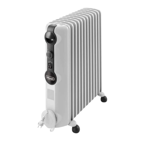 ديلونجي Radia S دفاية زيت 12 ريشة - 2500 وات - أبيض - TRRSE1225