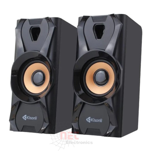 سماعة كومبيوتر كيسونلي سلكية، قطعتين، U-9003 - اسود