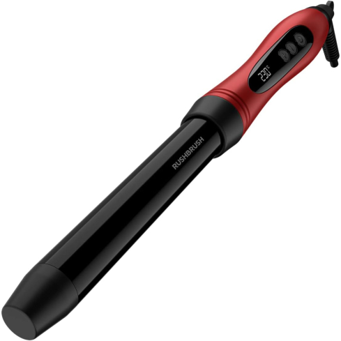 مكواة تجعيد شعر راش برش، C1 - أسود أحمر