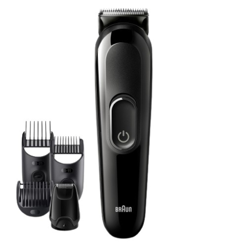 مجموعة حلاقة براون 6 في 1، MGK3410 - أسود