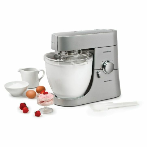 ماكينة كينوود لصنع الايس كريم، 1 لتر، AT957A - فضي