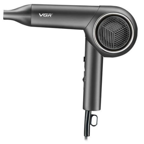 مجفف شعر في جي آر، 1600 وات، V-420 - أسود