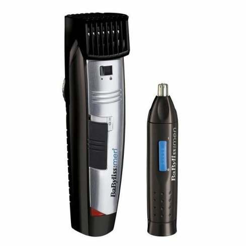 ماكينة حلاقة بيبي ليس للشعر واللحية للرجال، E825PE - أسود فضي