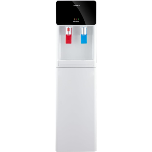 مبرد مياه تورنيدو، 2 حنفية، WDM-H45ASE-W - أبيض