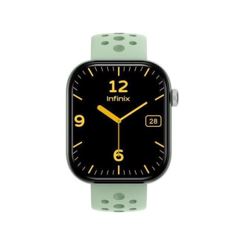 Infinix XWatch H4 (XW4L) - Green, 2.04" Clear Full Touch Screen, IP68 Waterproof - Green