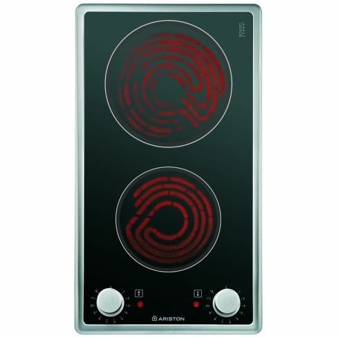 مسطح كهربائي أريستون بلت ان، 2 شعلة، 30 سم، DK 2K (IX) - رمادي