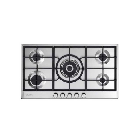 مسطح غاز البا بلت ان ELIO عدد 5 شعلات، 90 سم، ستانلس ستيل - 95-545