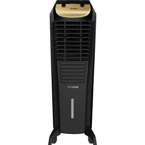 Fresh Turbo Digital Air Cooler With Remote Control, 40 Liter, Black -500015621