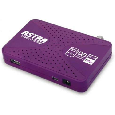 ريسيفر أسترا إتش دي للأقمار الصناعية، 6900G1 - بنفسجي