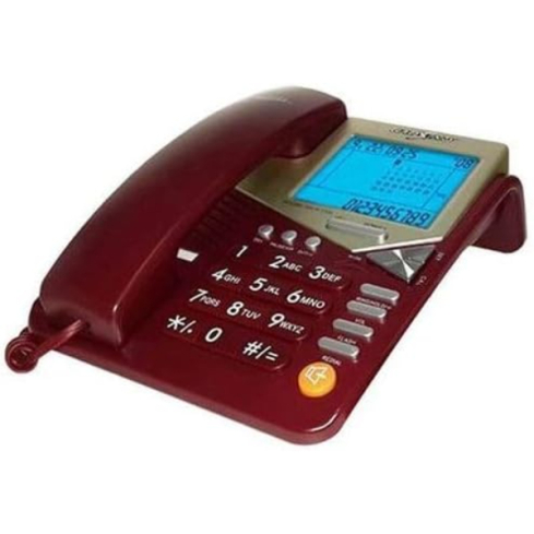 Goaxinqi 172 Corded Telephone - Burgundy