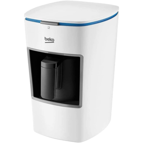 ماكينة تحضير قهوة تركية بيكو مع كوب ، 670 وات، 3 أكواب، BKK 2300 W- ابيض