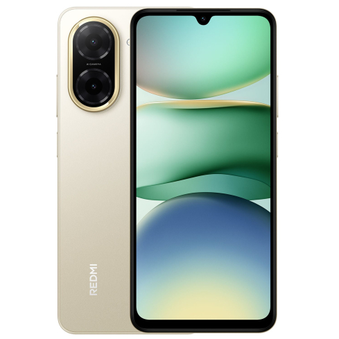 شاومي ريدمي A5 بشريحتين اتصال، 128 جيجابايت، 4 جيجا رام، شبكة الجيل الرابع - ذهبي