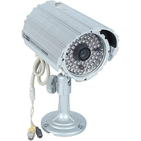 كاميرا مراقبة كوكوم بالأشعة تحت الحمراء ليلاً ونهاراً، KCC-IR75 - فضي
