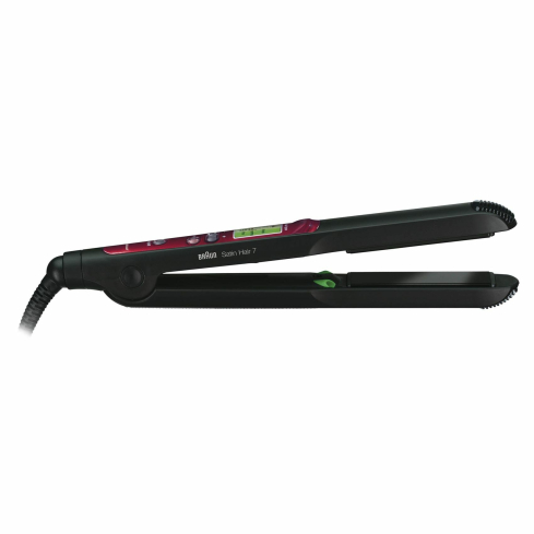 مكواة فرد الشعر براون ساتين هير 7، ST750 - أسود أحمر