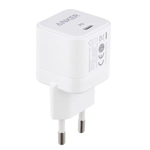 شاحن حائط انكر PowerPort III بمنفذ Type-C، بقوة 20 وات، ابيض - A2149L23