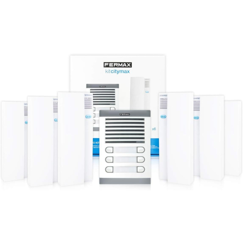 نظام انتركم صوتي فيرماكس، 6 خط، REF6206 - فضي