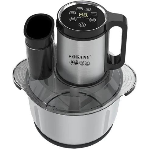 كبة سوكاني Wonder ٦ في ١ ديجيتال، سعة 3.5 لتر، 1000 وات، ستانلس ستيل - SK-06012N