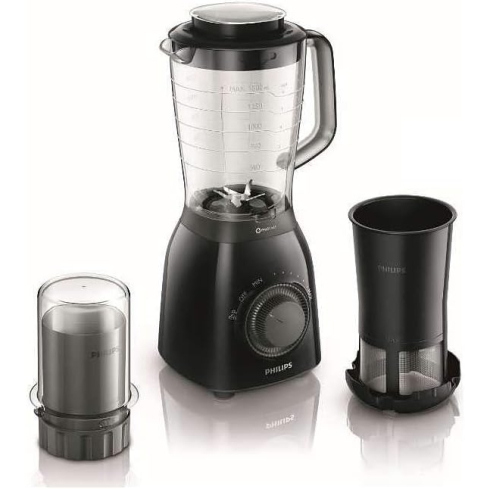 خلاط بروبليند 5 فيفا كوليكشن فيليبس، 600 وات - 2 لتر، HR2165 - اسود